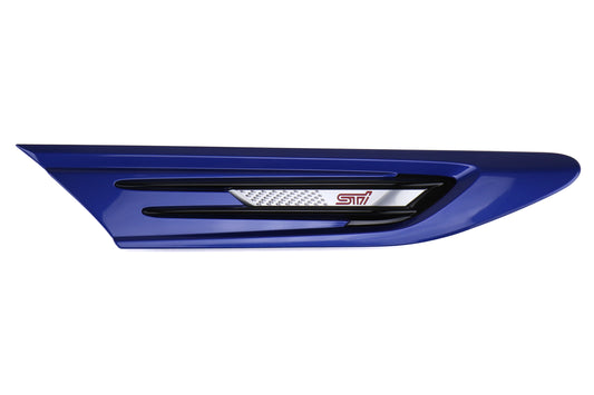 Subaru JDM STI Paint Matched Fender Garnish (Right Hand - K7X WRB) - 2017-2021 Toyota 86 / Subaru BRZ
