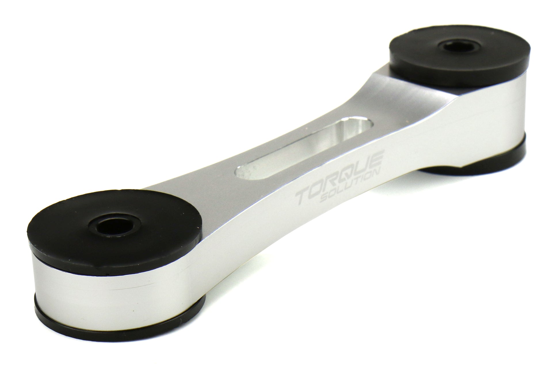 TQSTS-SU-011S Torque Solution Billet Aluminum Pitch Stop Mount - 2015+ WRX / 2015+ STI / 2014+ Forester-Silver,