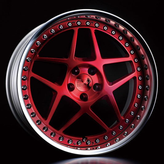 Super Star Reise 17x9 +34 5x100 Red,