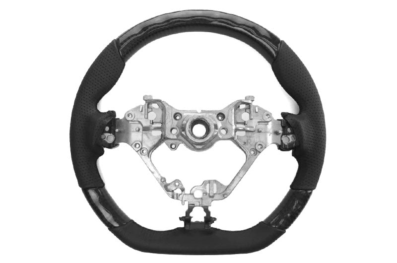 TMSTM-45100-TZN65 TOMS Steering Wheel Carbon Fiber and Black Leather - 2017+ Toyota 86,