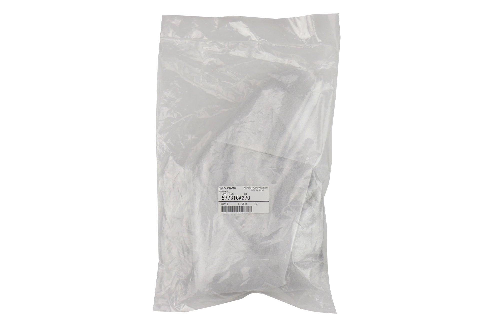 SUB57731CA-270-280-KIT Subaru JDM Fog Light Bezels without Fog Light Hole - 2013+ BRZ,