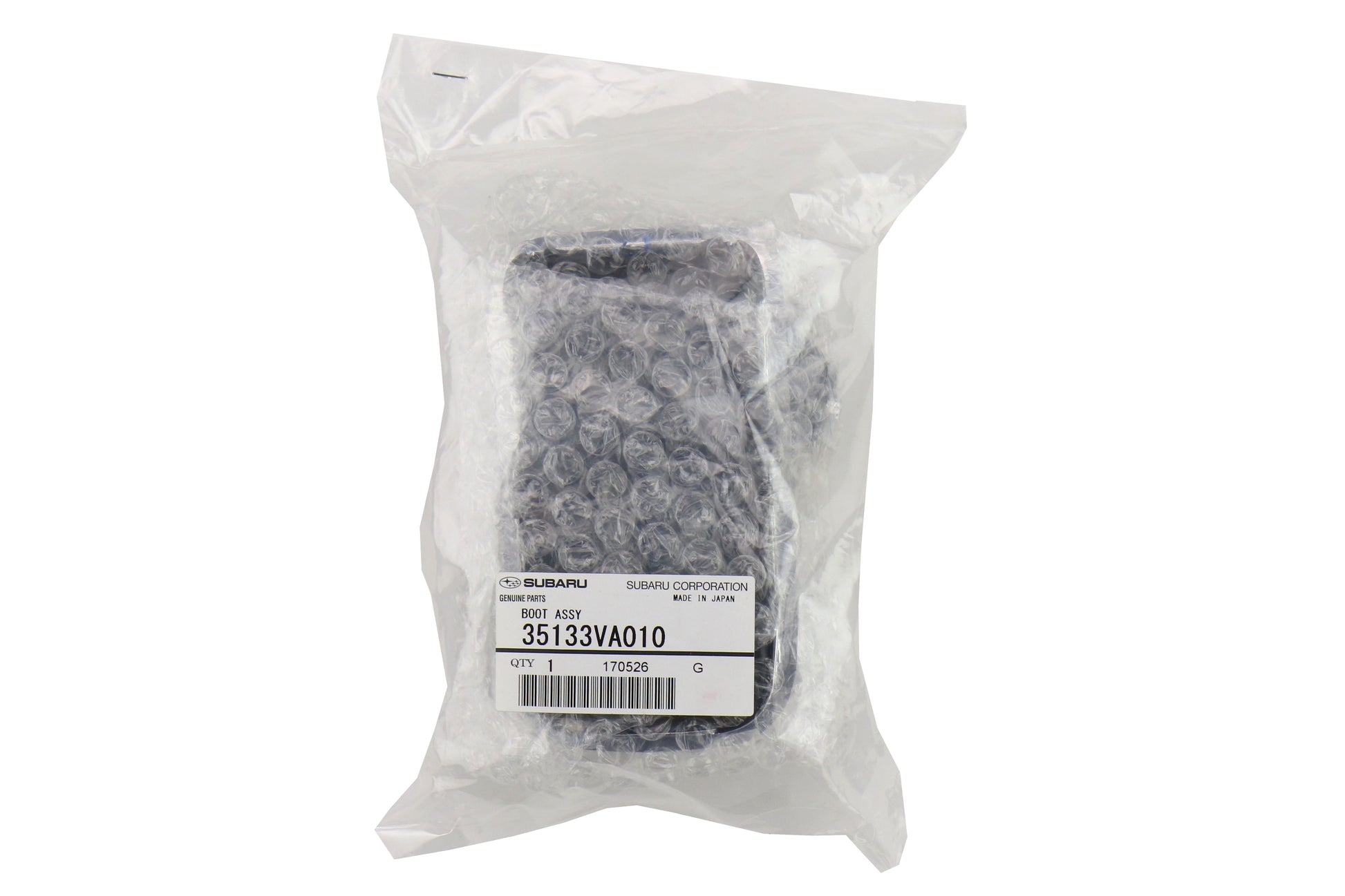 SUB35133VA010 Subaru OEM JDM Shifter Boot Blue Stitching - 2015+ WRX CVT / 2014+ Forester CVT / 2013+ Crosstrek CVT,