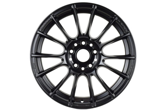 SKU: WED72807,,WedsSport SA-72R FBK Circuit Black 17x9.5 +38 5x100 (Single Wheel) - 2013-2023 Subaru BRZ / Scion FR-S / Toyota GR86 / 2014-2023 Subaru Forester,