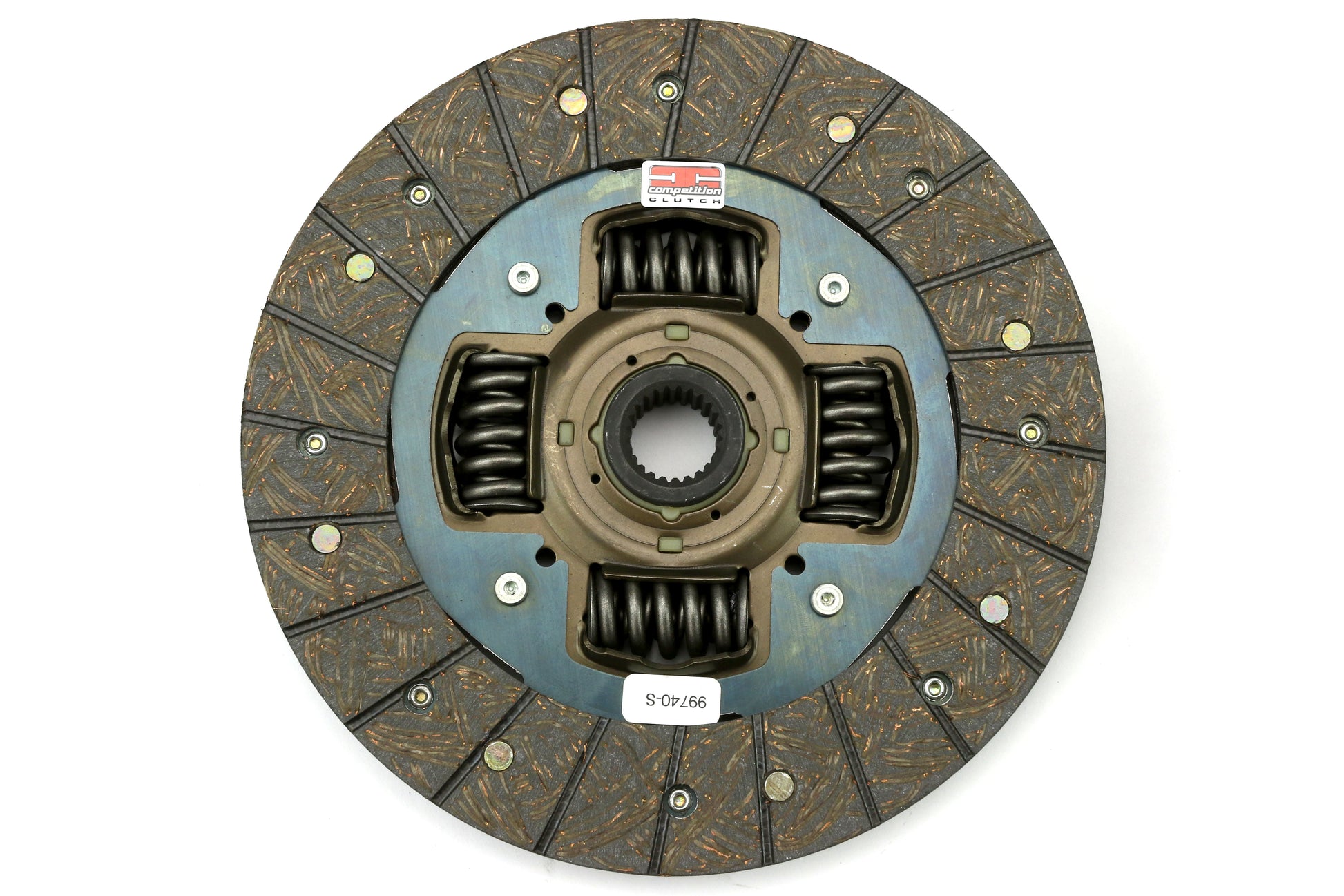 CCI15021-2100 Competition Clutch Stage 2 Organic Sprung Clutch Kit - 2006-2017 Subaru WRX,