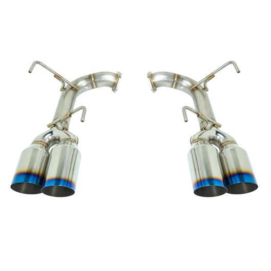 REMRO-TTVA-S4 Remark Axleback Exhaust 4in Tip - 2015-2020 WRX / STI-Titanium-Single Wall,