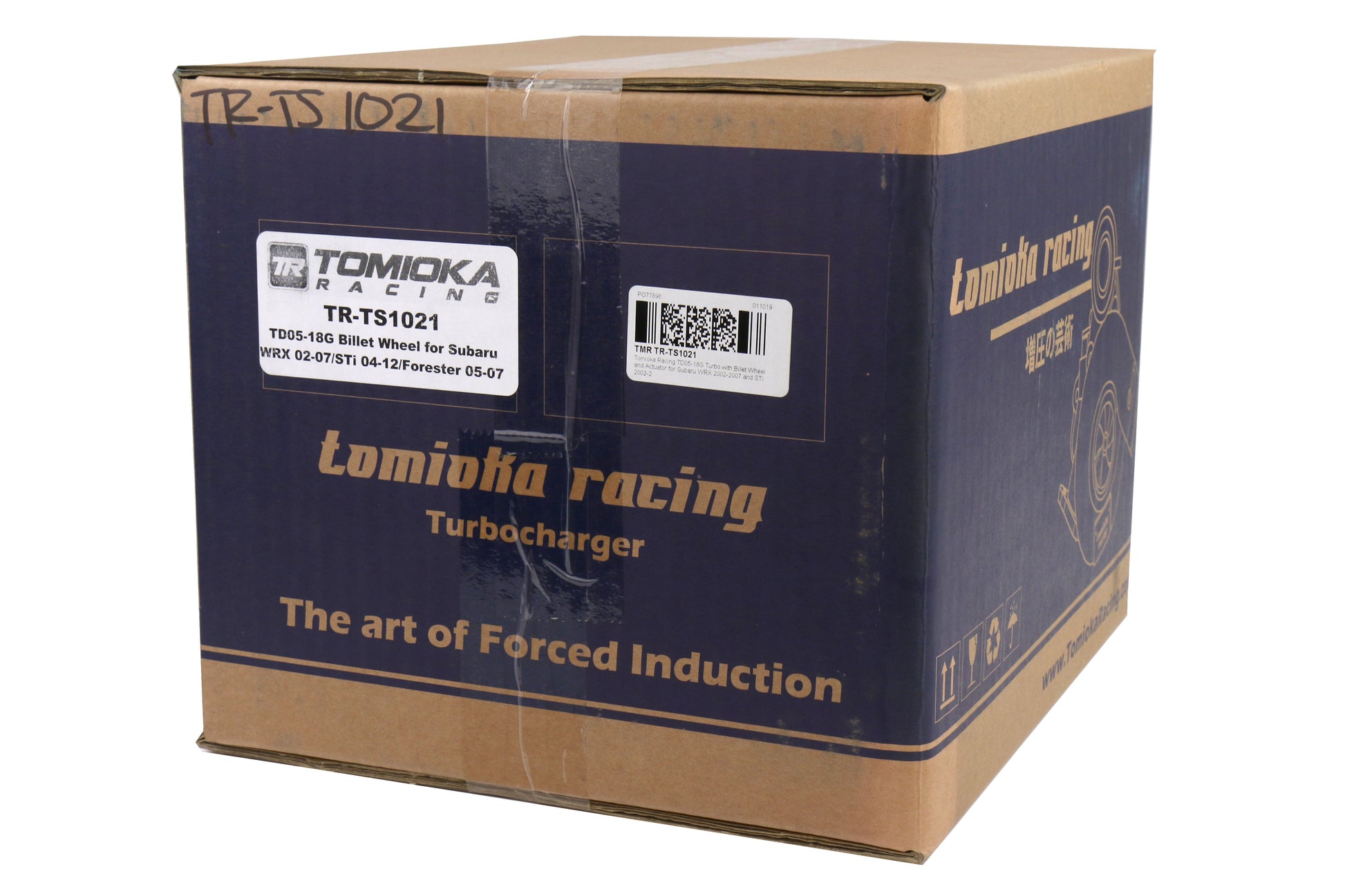 TMRTR-TS1021 Tomioka Racing TD05-18G Turbo with Billet Wheel and Actuator - 2015-2020 Subaru STI,