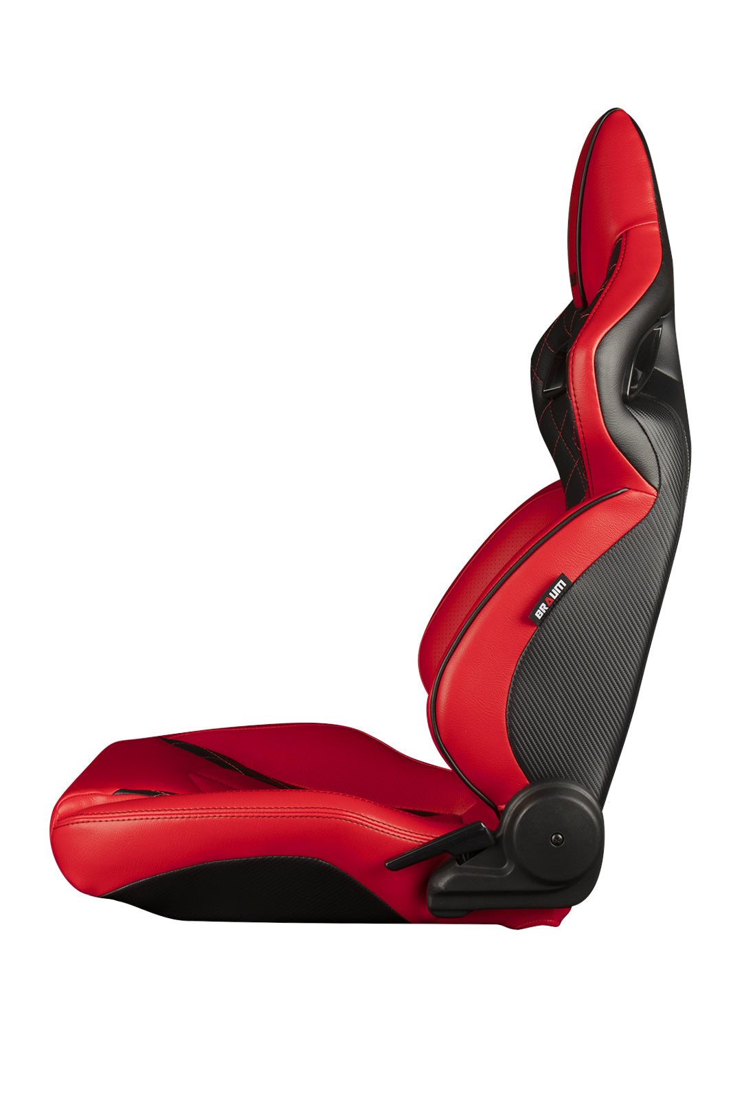 BRMBRR6-RDBS Braum Orue Series Sport Seats Red Diamond (Red Stitching) - Universal,