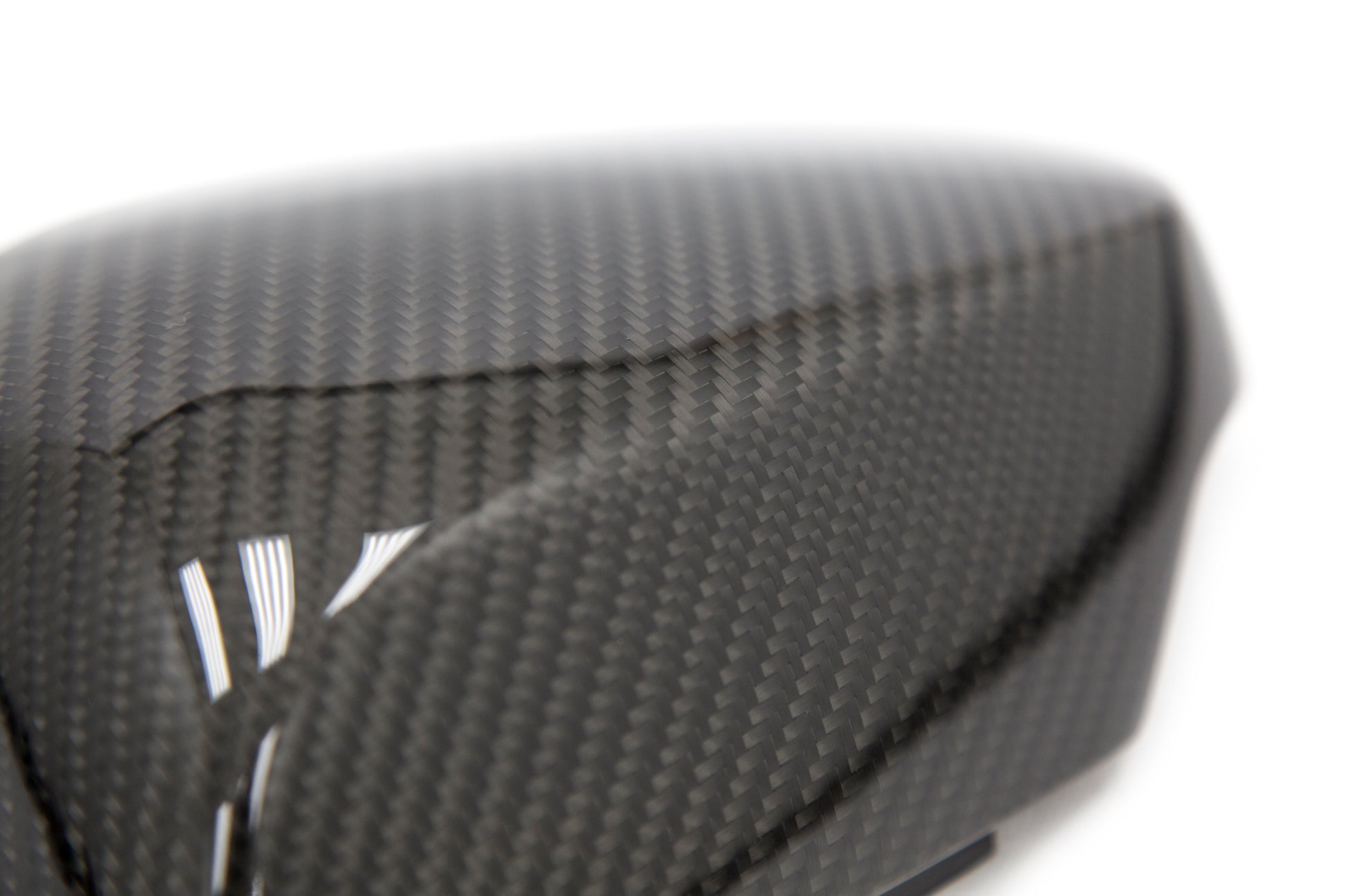 CBR15WRXMIR-CFA Carbon Reproductions Replacement Mirror Covers (With Turn Signal Hole) - 2015+ WRX / 2015+ STI,