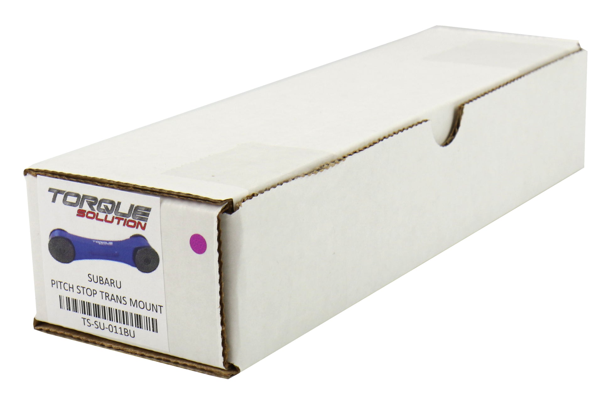 TQSTS-SU-011BU Torque Solution Billet Aluminum Pitch Stop Mount - 2015+ WRX / 2015+ STI / 2014+ Forester-Blue,