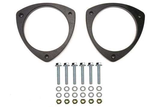 SBTSUS-751F-PBK Subtle Solutions 3/4in Nose Dive Front Spacers Set - 2015-2021 Subaru WRX & STI / 2014-2018 Forester / 2016-2017 Crosstrek,