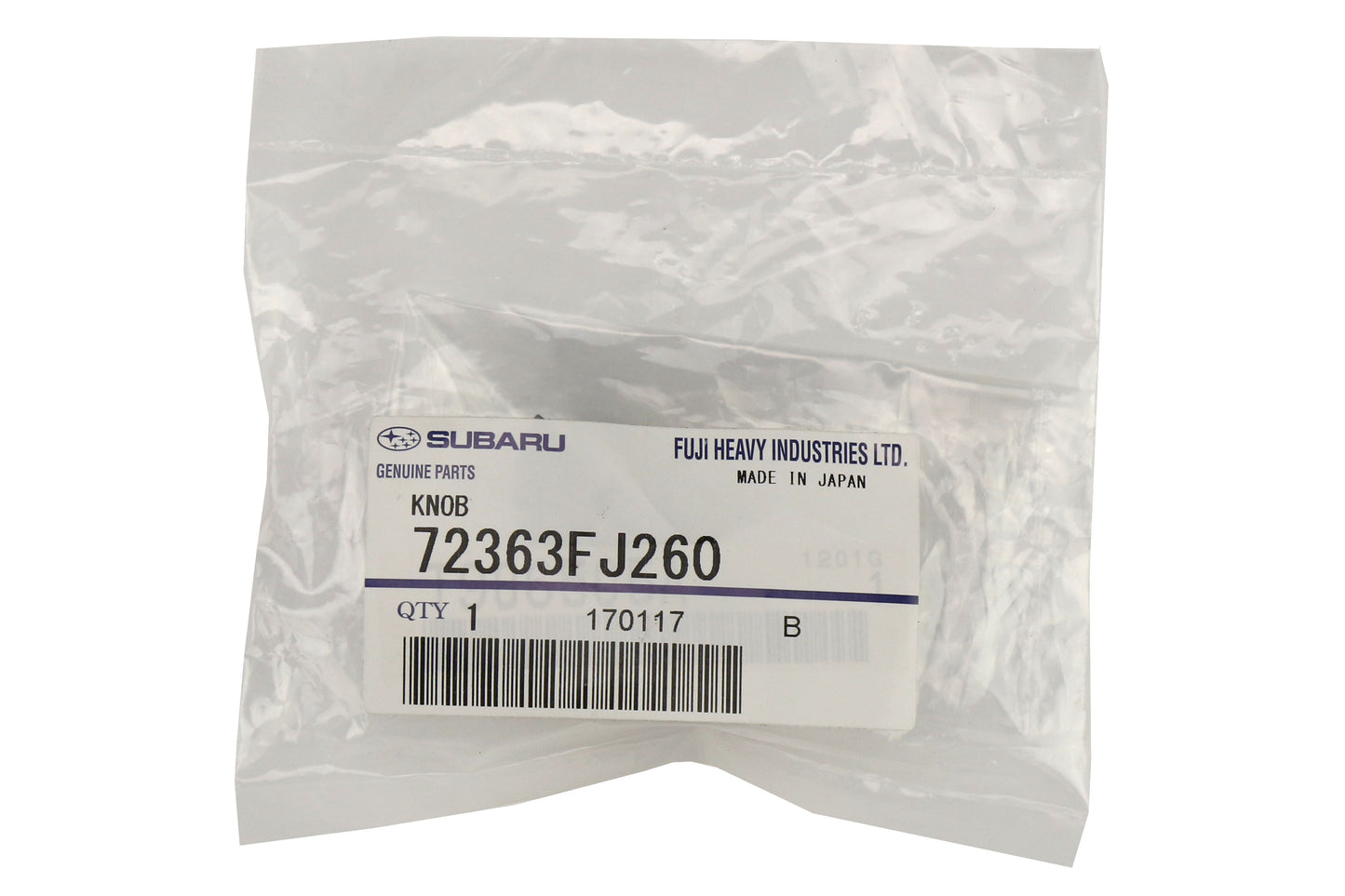 Subaru Piano Black Single Climate Zone Filler (3 of 6)