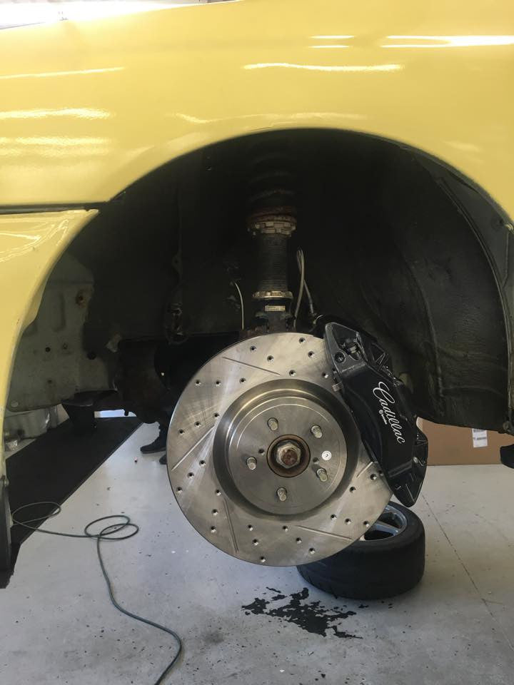 4 Piston ATS Caliper Big Brake Bracket Kit by CTS-V Brake Swap - 2014 Scion FR-S / 2013-2014 Subaru BRZ / 2015 WRX