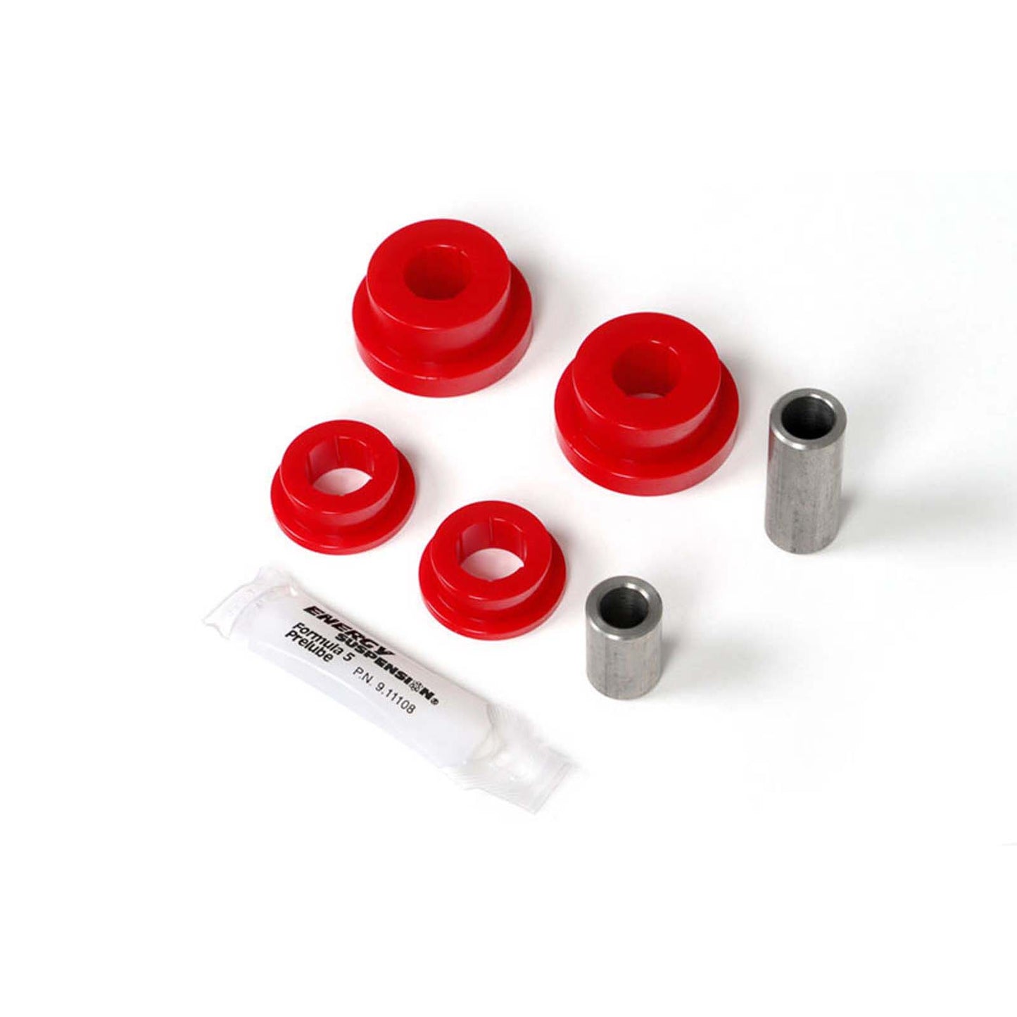 GrimmSpeed Pitch Stop Mount Bushing Kit Red (80A Durometer) - Replacement for Standard GrimmSpeed Pitch Stop Mount - 2015-2021 Subaru WRX / STI