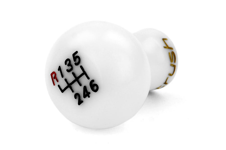 BEAA91212W-BR Beatrush Duracon Shift Knob (White) -2013+ FT86,