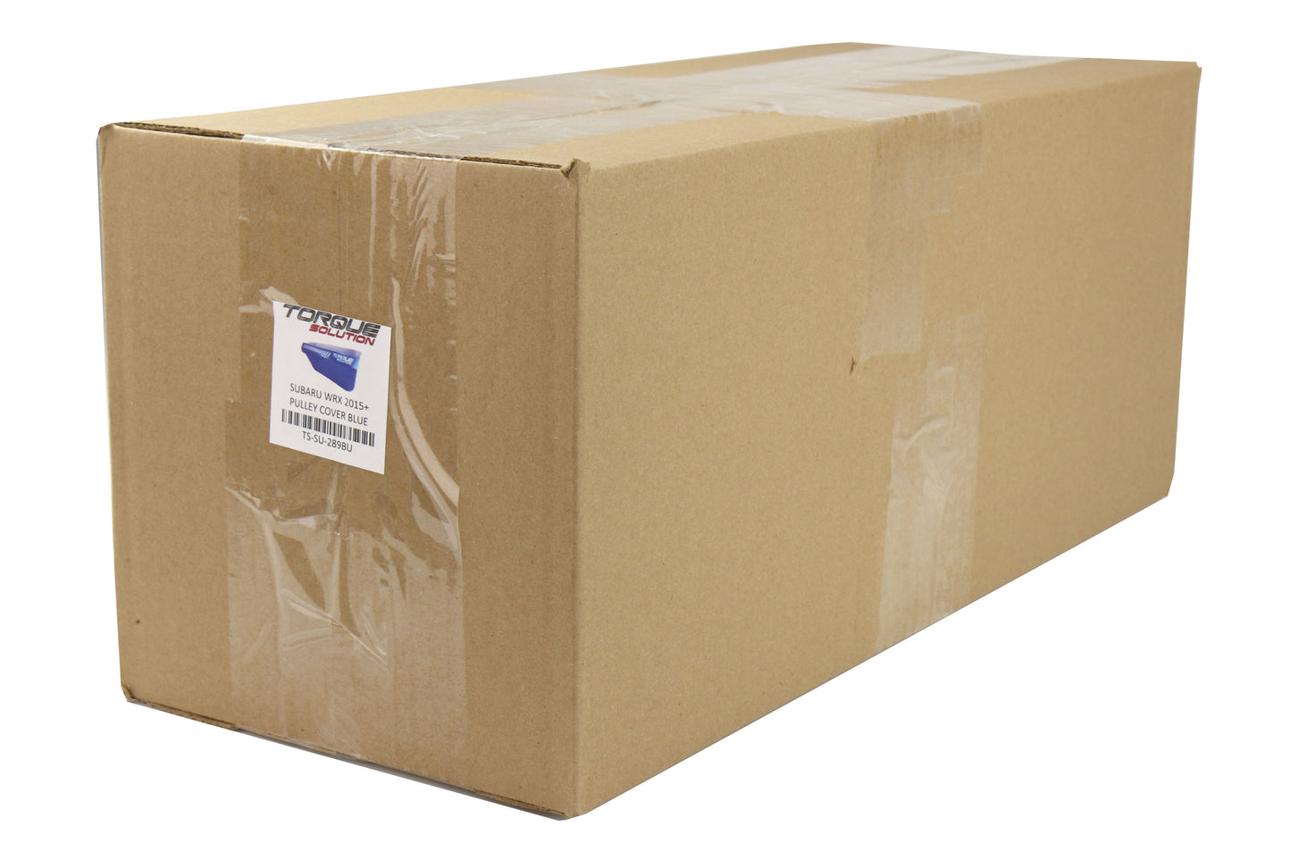 TQSTS-SU-289BU Torque Solution Engine Pulley Cover - 2015+ WRX / 2014+ Forester XT-Blue,