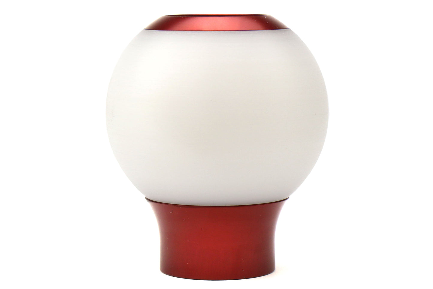 ASA1501010101 AutoStyled Subaru 6 Speed shift knob Red with White Delrin Center,