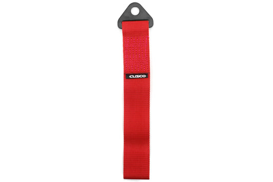 CUS00B CTS RD Cusco Tow Strap - Universal-Red,