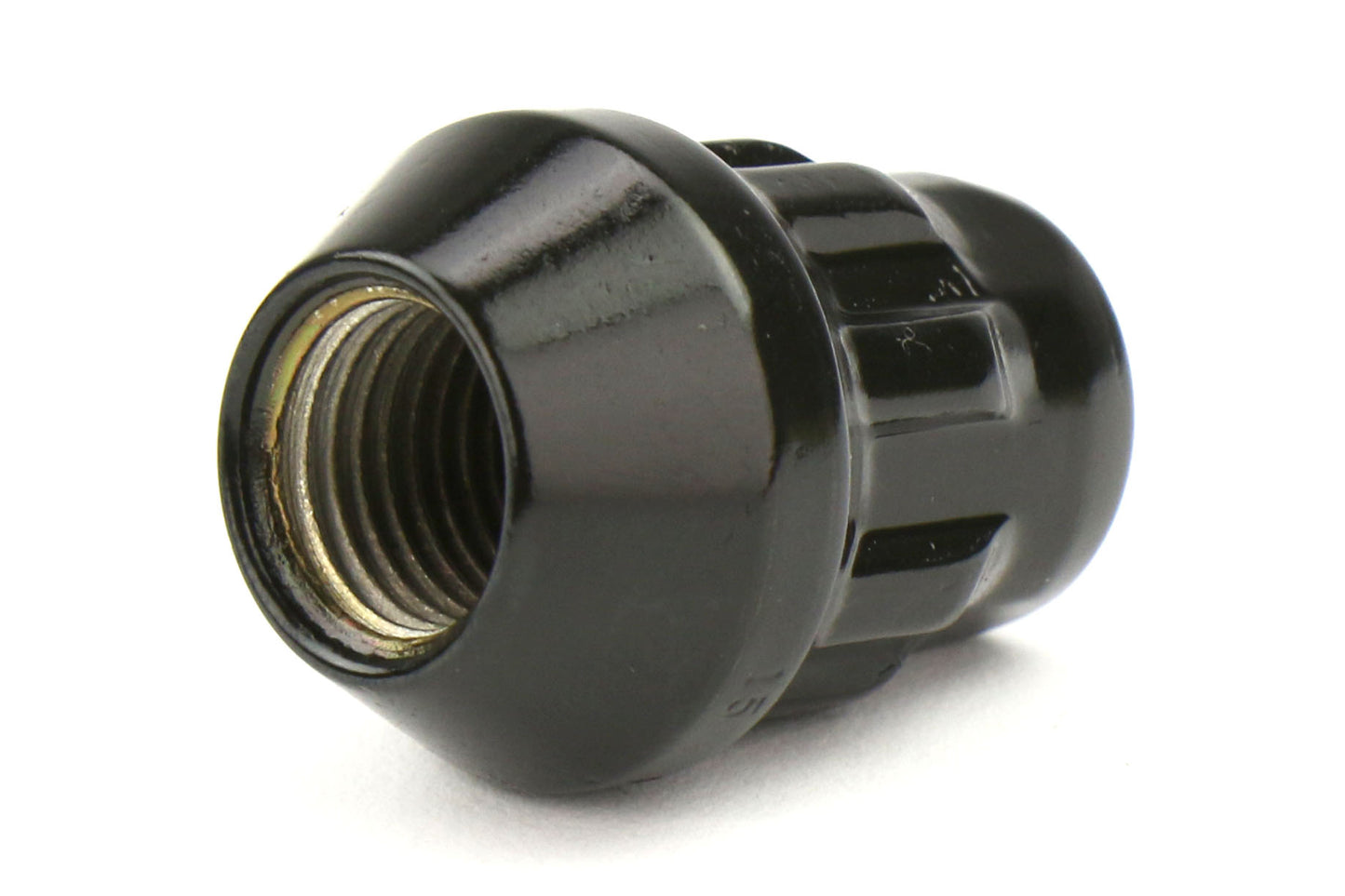 KICW603B19 PROJECT KICS BULL LOCK LUG NUT-Closed End Black,