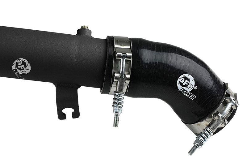 Advanced Flow Engineering BladeRunner 2-1/2 IN Aluminum Hot Charge Pipe Black H4-2.0L (t) - 2015-2021 Subaru WRX