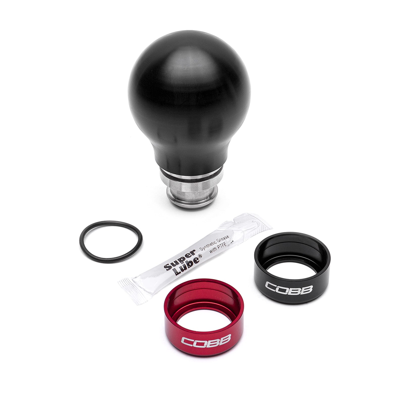 COB211360-BK COBB Tuning 5-Speed Weighted Shift Knob Black - Subaru 5MT Models (inc. 2002-2014 WRX),