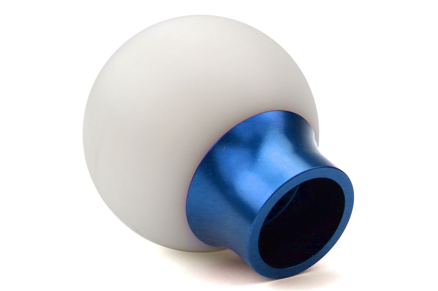 ASA1501010102 AutoStyled Subaru 6 Speed shift knob Blue with White Delrin Center,