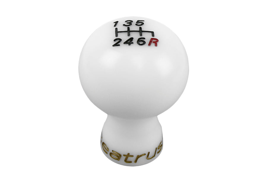 BEAA91212W-GD Beatrush Duracon Shift Knob 6MT - 15+ WRX / STI-White,