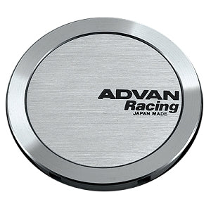 ADWYV4823 Advan Racing Center Cap 73MM Flat Type Sand Metallic Finish w/Black Letters,