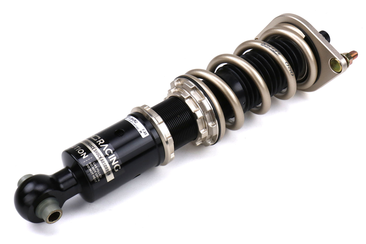 BCRF-25E-BR-8K-8K-SW BC Racing BR Coilovers Extreme Low - 2015+ WRX / 2015+ STI-Swift Springs-8k (Default)-8k (Default),