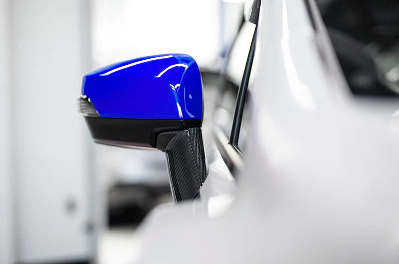 SKU: OLMA.700193.1-K3X,,OLM OE Style Mirror Cover with Turn Signal Cutout (Lapis Blue) - 2015+ WRX / STI / 15-17 Crosstrek,