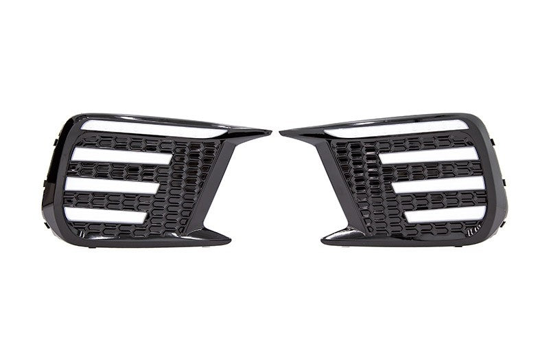 OLMA.70106.1 OLM Clear Tri Bar Fog Light Bezel - 2018* WRX / 2018+ STI,