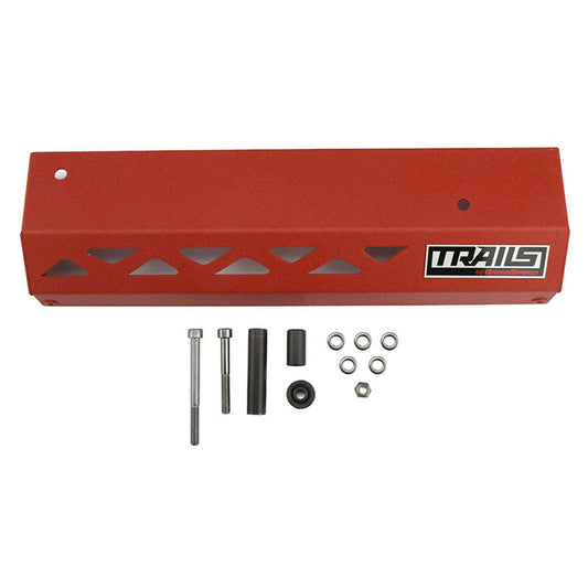 TRAILS by GrimmSpeed Pulley Cover RED - 2018-2021 Subaru Crosstrek