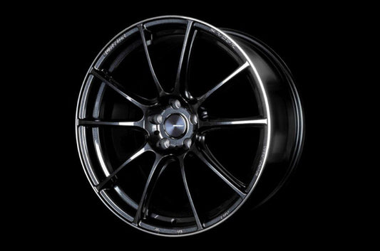 WedsSport SA-25R WBC Weds Black Clear 18x9.5 +45mm 5x100 (Single Wheel) - 2013-2024 Subaru BRZ / Scion FR-S / Toyota GR86 / 2014-2018 Subaru Forester