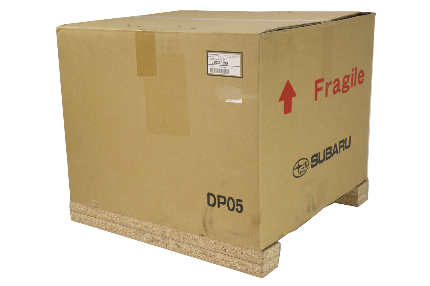 SUB10103AC890 Subaru OEM STI Short Block - 2008-2021 Subaru STI,