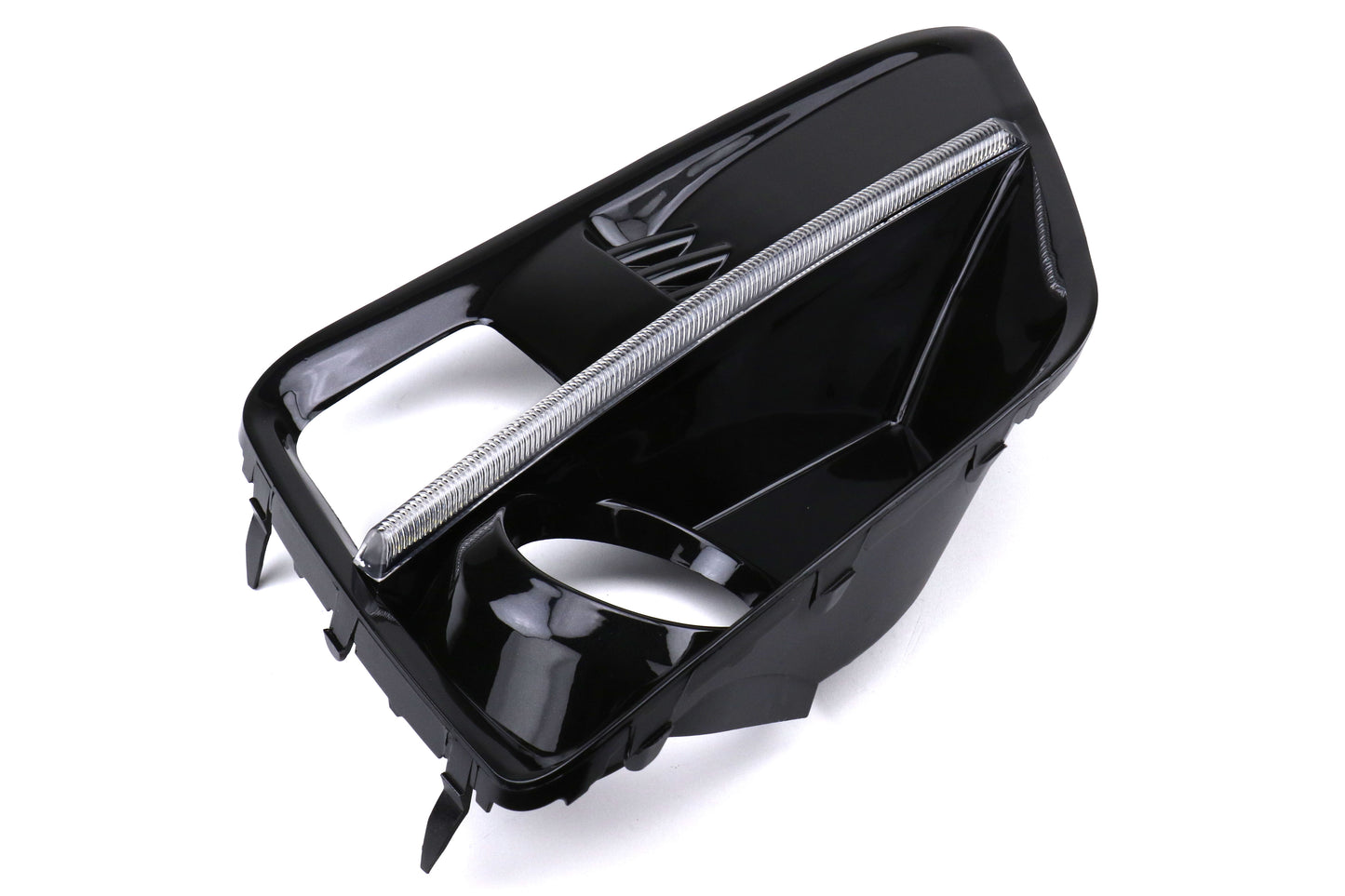 SBS15WRXS4SWDRL-2 SubiSpeed Switchback JDM WRX S4 Style DRL Fog Light Bezels - 15-17 WRX / 15-17 STI,