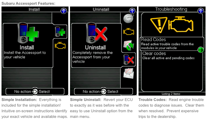 COBAP3-SUB-006 COBB V3 Tuning Accessport - 2022+ Subaru WRX,