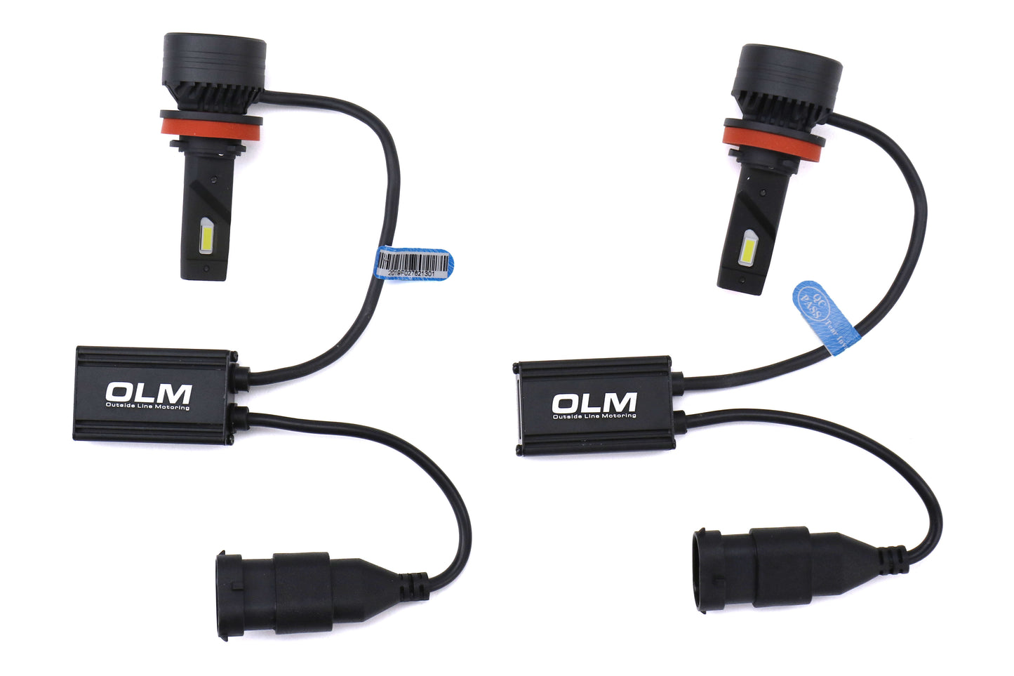OLMA.70075.1 OLM LED Fog Light Bulbs MKII Compact (CREE) - 15+ WRX / STI / 13-16 FR-S / 14+ Forester / 16+ Crosstrek (SRF) / 17+ Impreza-6000K,