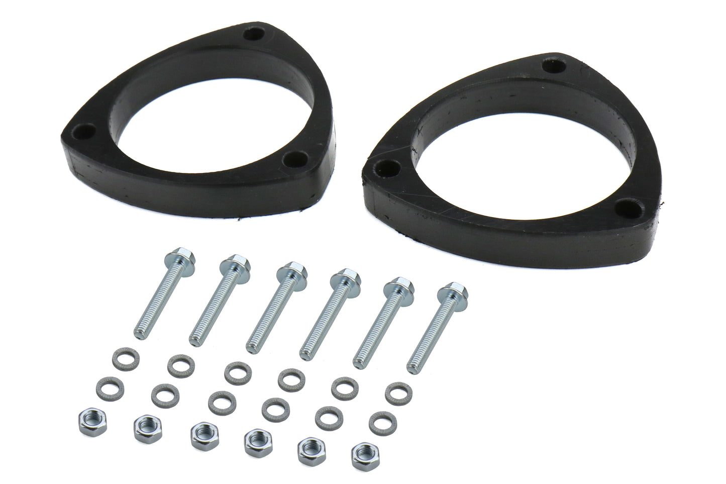 SBTSUS-101F-PBK Subtle Solutions 1in Nose Dive Front Spacer Set - 2015-2021 Subaru WRX & STI / 2014-2018 Forester / 2016-2017 Crosstrek,