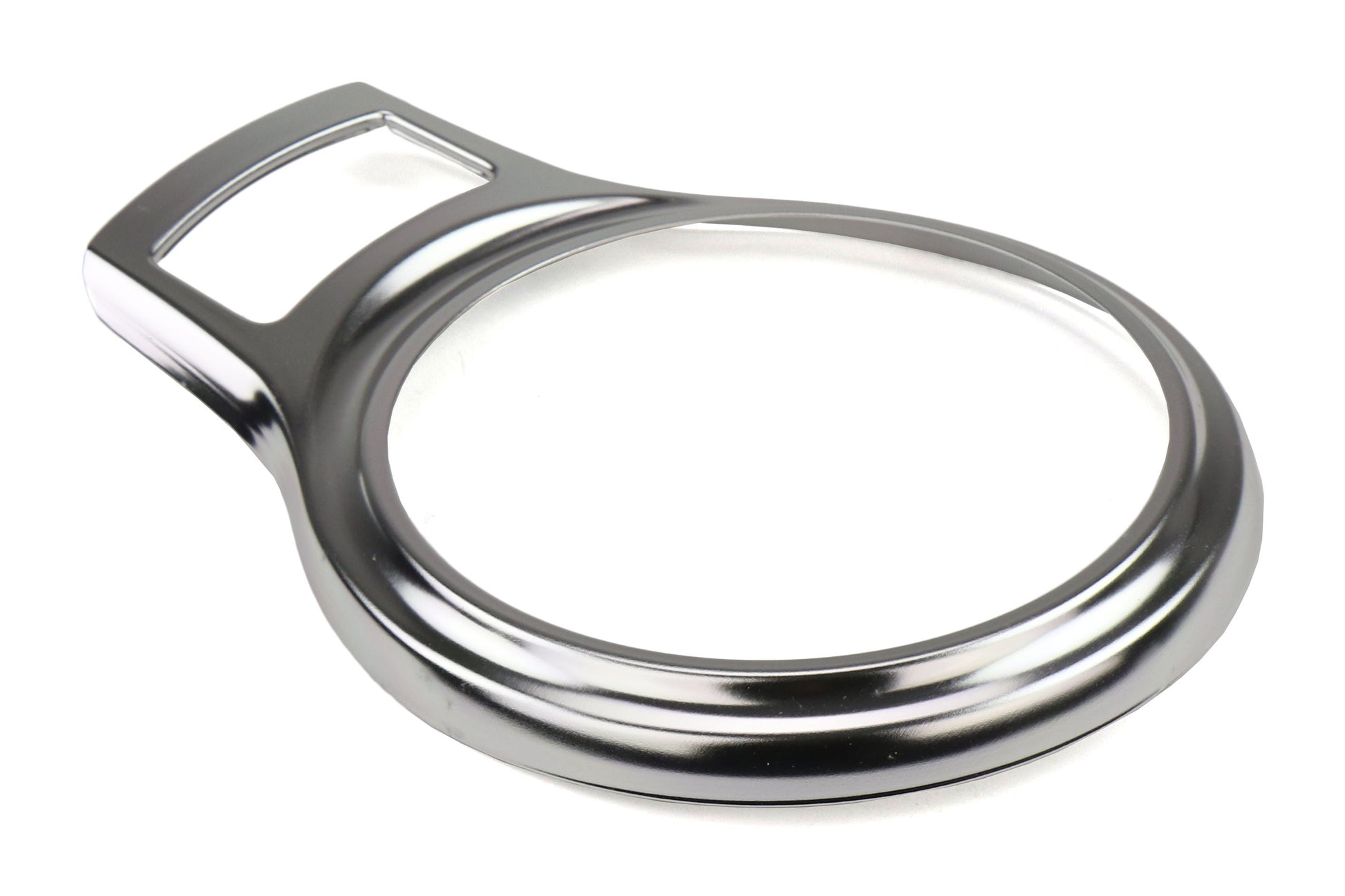 GCSGCSSHIFTTRIMSI Anodized Aluminum Shifter Plate Trim Bezel - 2013+ FR-S / BRZ-Silver,