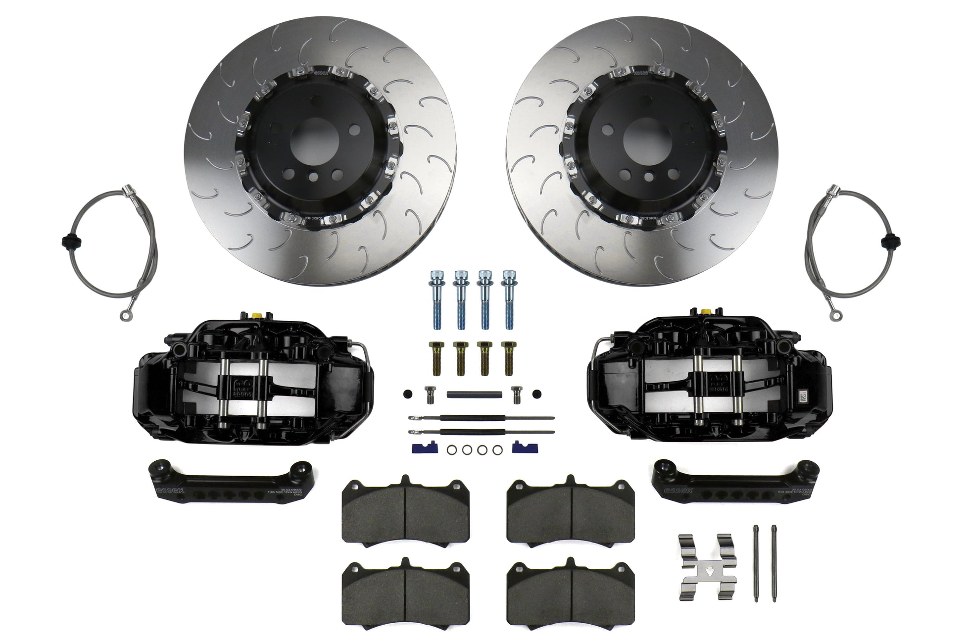 APC20.01.10002-BLACK AP Racing by Essex Road Brake Kit (Front 9562/380mm)- 2020 Supra-Black,