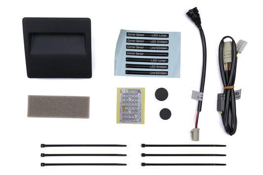 SUBH4517FL110-900-KIT Subaru LED Accessory Liner Switch Kit Bundle - 2017+ Impreza,