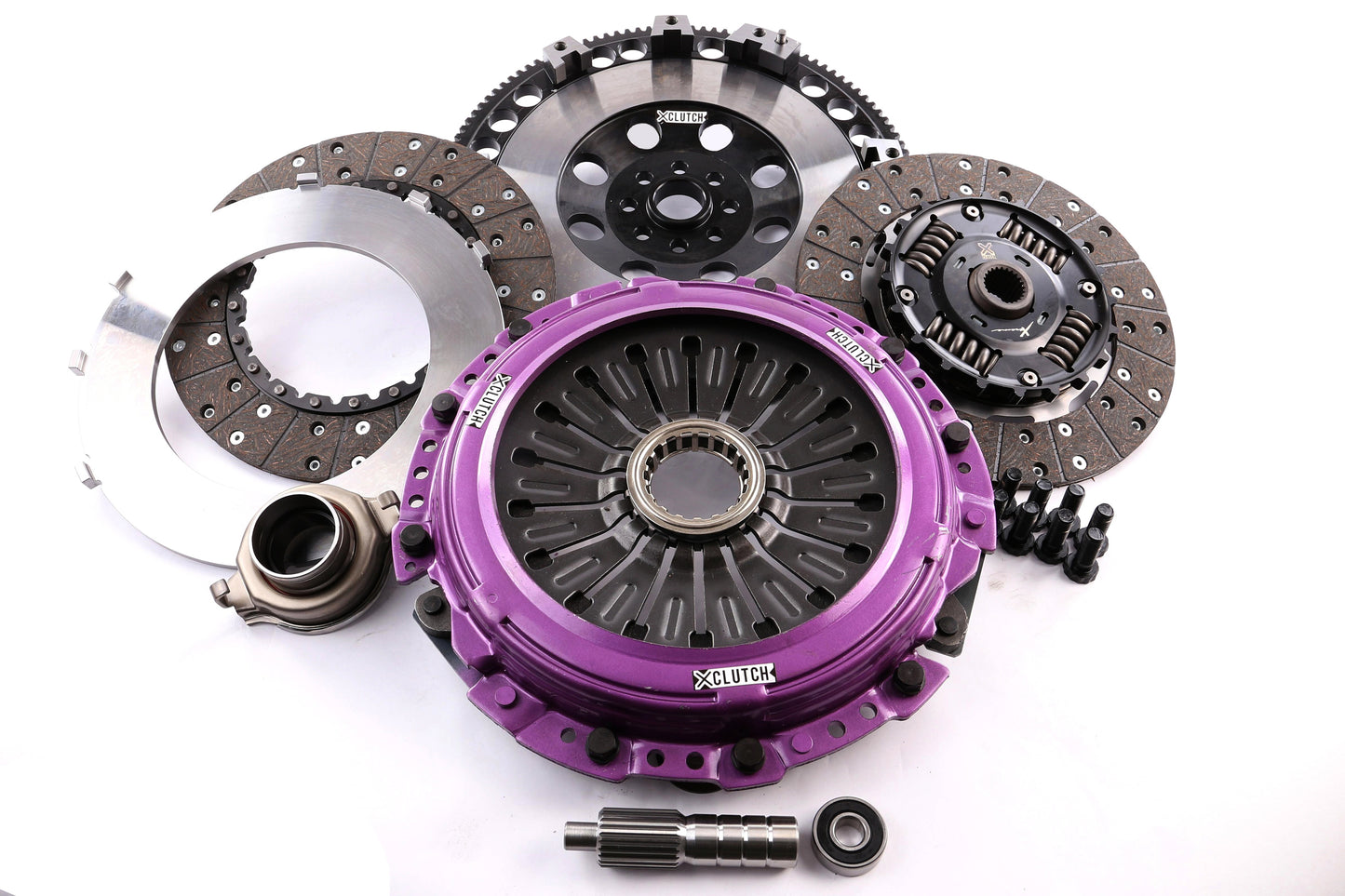 XCLXKSU23531-2A Xclutch 9in Twin Sprung Organic Clutch Kit - 2015-2020 Subaru STI,