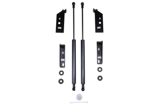 CBRHDP-FT86-KF-BB Carbon Reproductions Carbon Kevlar Hood Damper Kit - 13+ FT86-Blue,