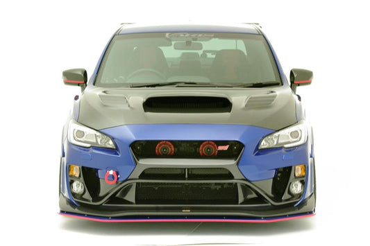 VASVASU-194 Varis Arising II FRP Front Bumper with Carbon Under Lip (US Stock) - 2015+ WRX / 2015+ STI,