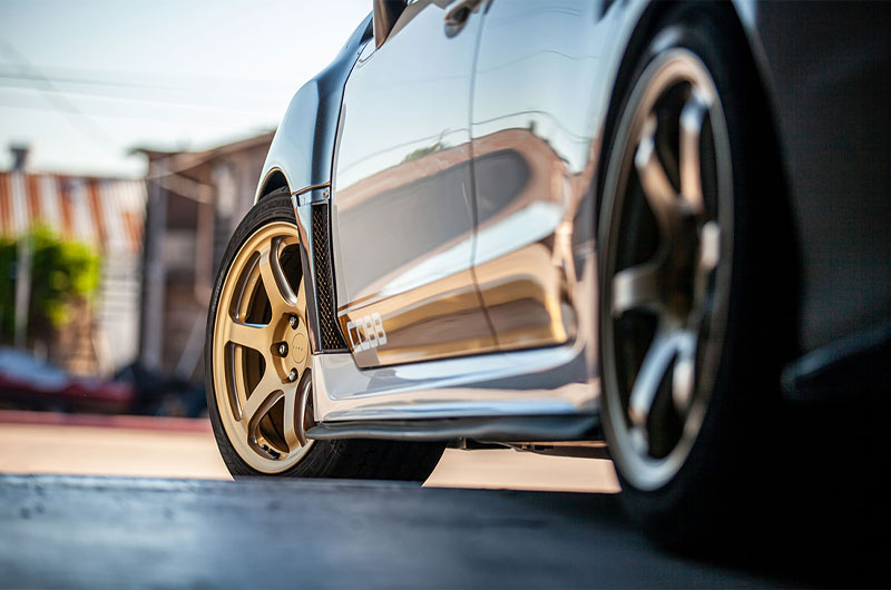 COB8W4625S COBB Tuning Titan7 T-D6 COBB Edition 18x9.5 +40 Cyber Gold Wheels - 2015-2021 Subaru WRX & STI,