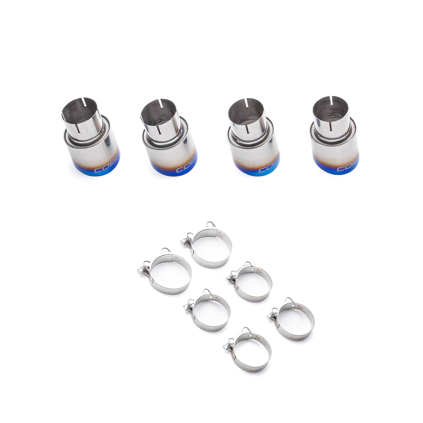 COB515145-B COBB Subaru Blued Titanium Tip Kit - 2011-2014 Subaru WRX / 2011-2021 Subaru STI,