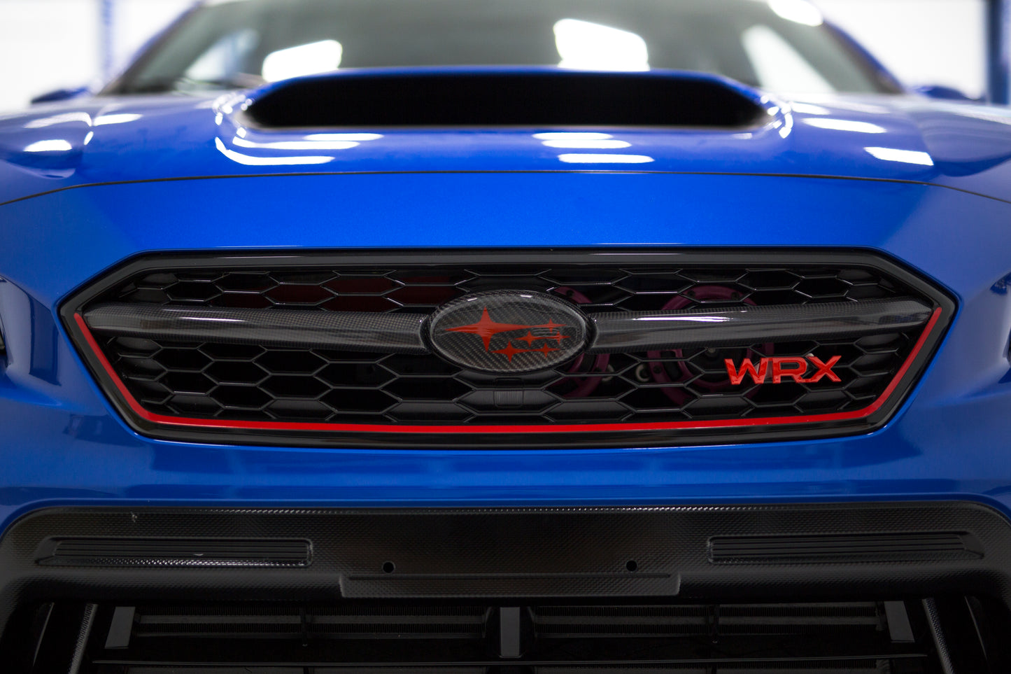 CGS005460C ChargeSpeed Carbon Fiber Grille Finisher - 2018+ WRX / STI,