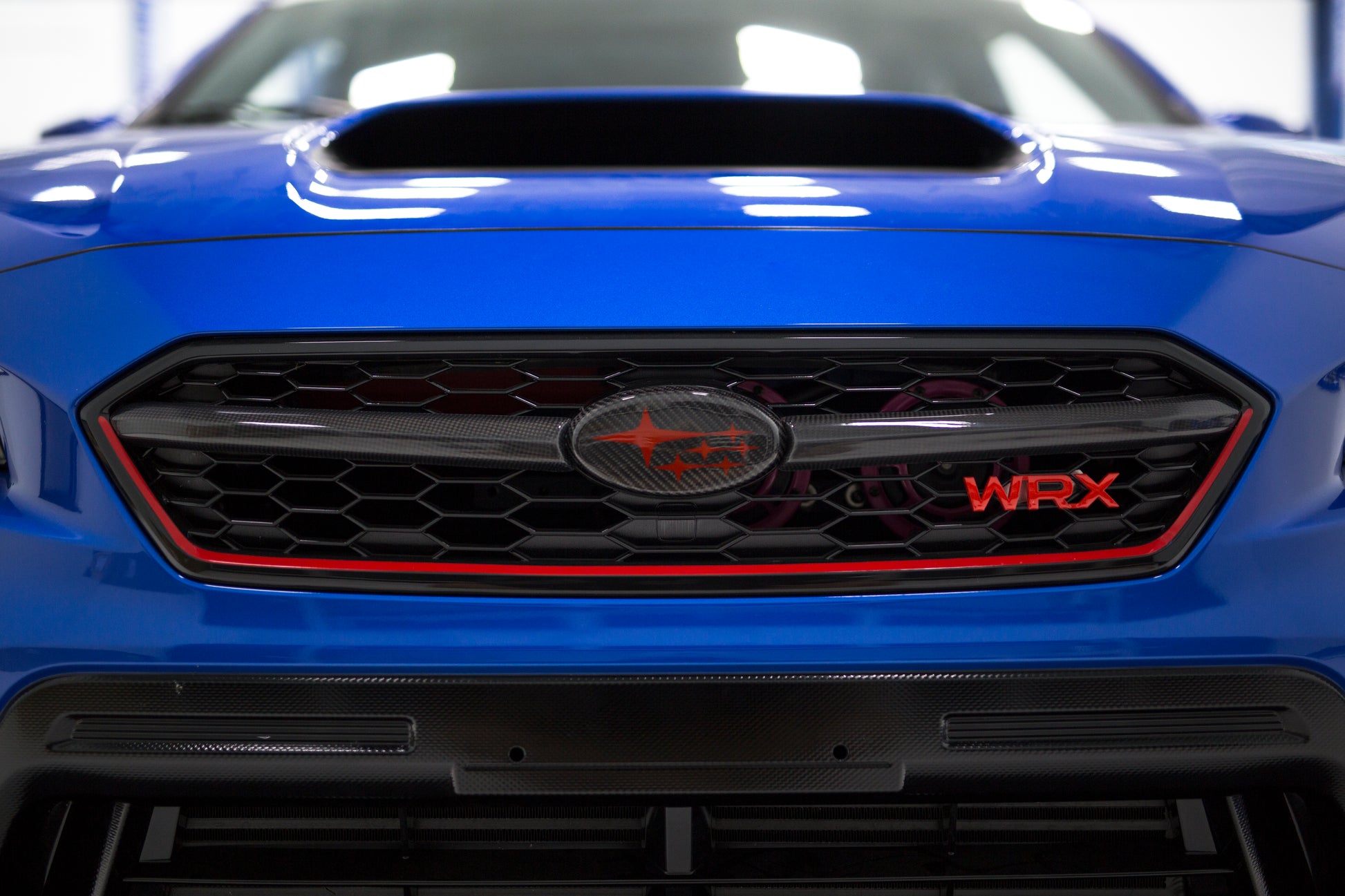 CGS005460C ChargeSpeed Carbon Fiber Grille Finisher - 2018+ WRX / STI,