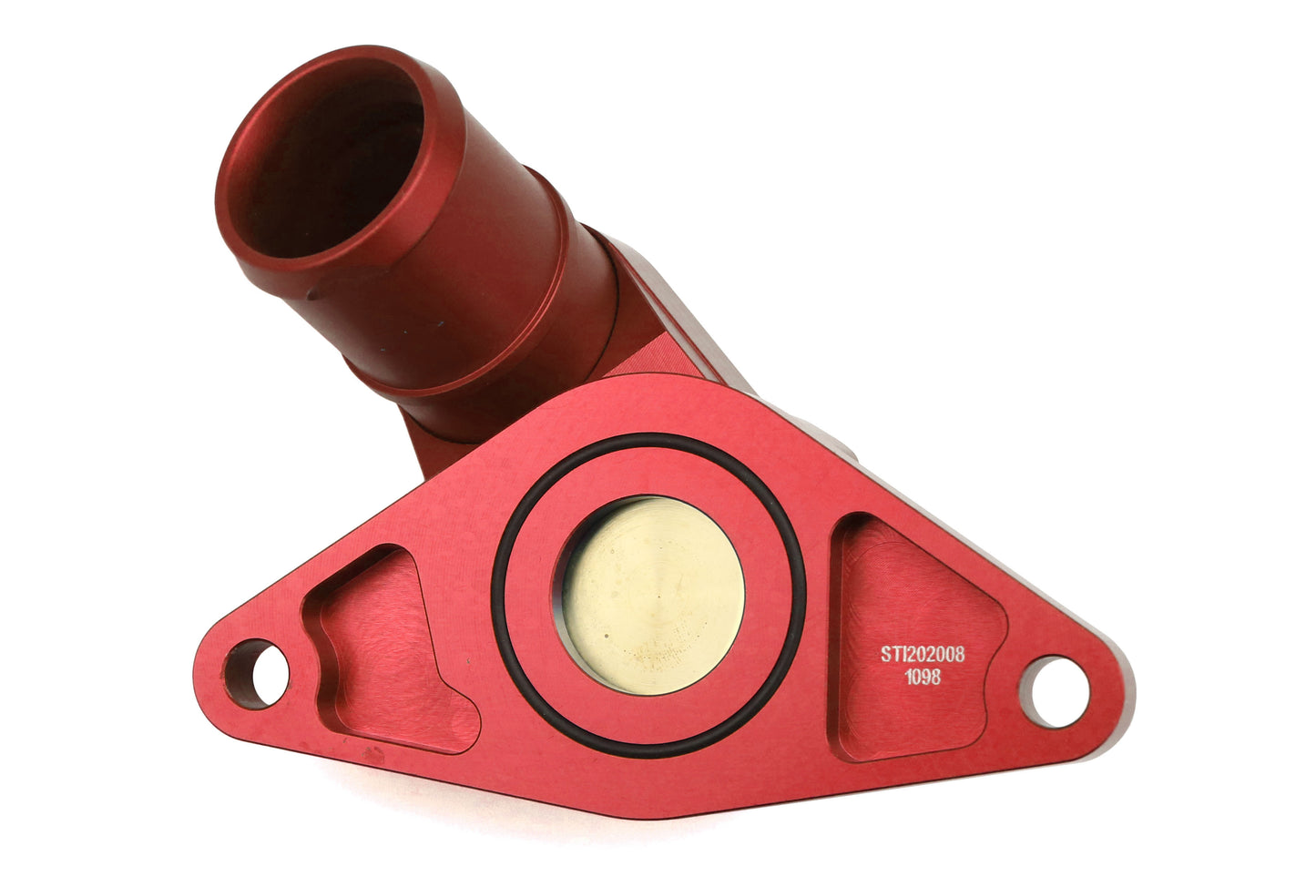 Boomba Racing Blow Recirculating Bypass Valve Red - 2015-2021 Subaru STI