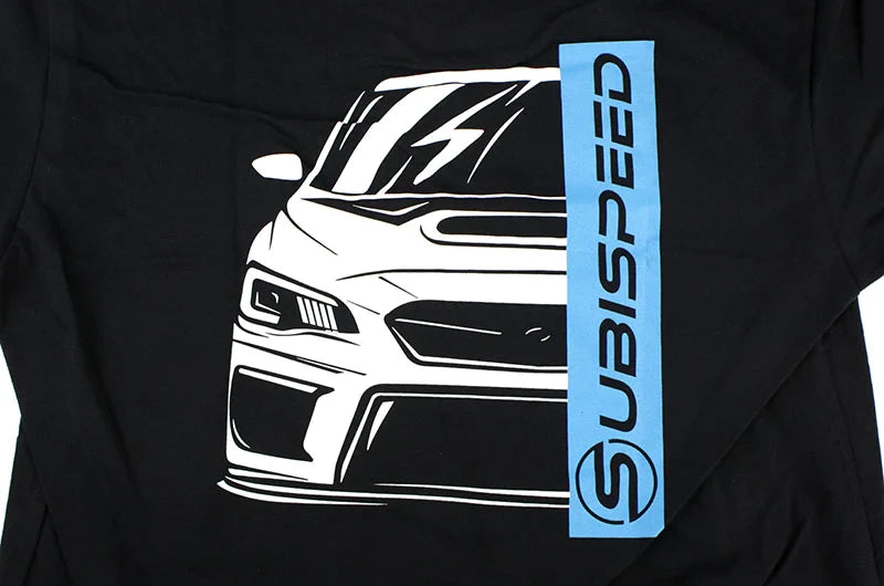 SBSSUBI-TEE-SSVA-BLK-M Subispeed black tee front medium,