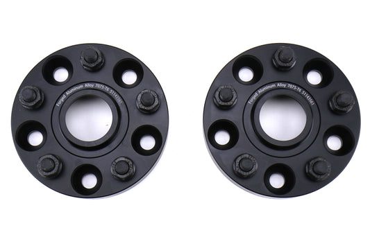 TQSTS-WS-553 Torque Solution Forged Aluminum Wheel Spacers 5x114.3 25mm Pair - Subaru STI 2005+ / WRX 2015+,